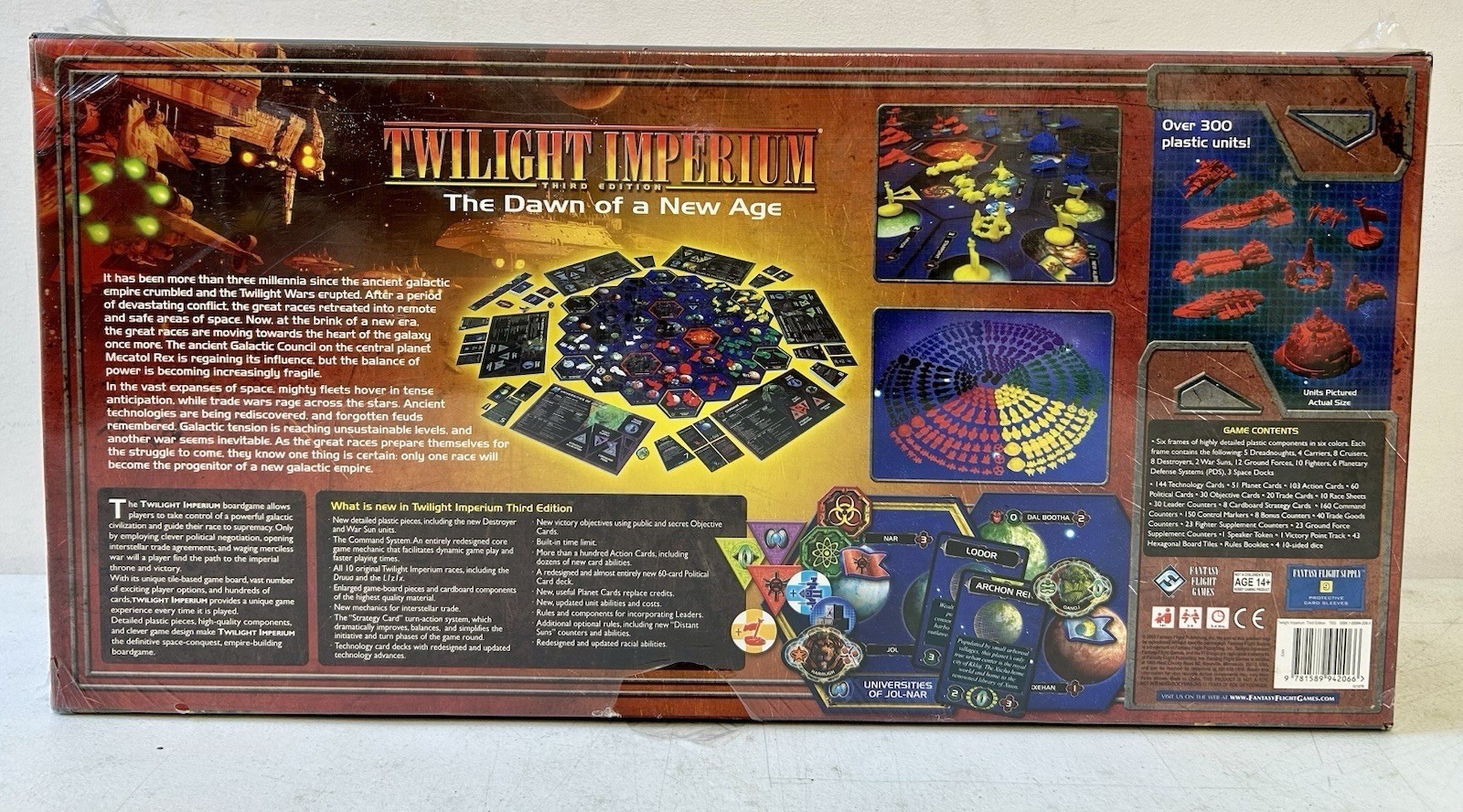 Twilight Imperium Third Edition + Thunder’s Edge Expansion Sealed NEW