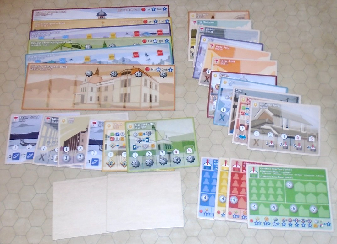 Yokohama, Merchant Board Game – 2016 1st Edition Okazu/TMG