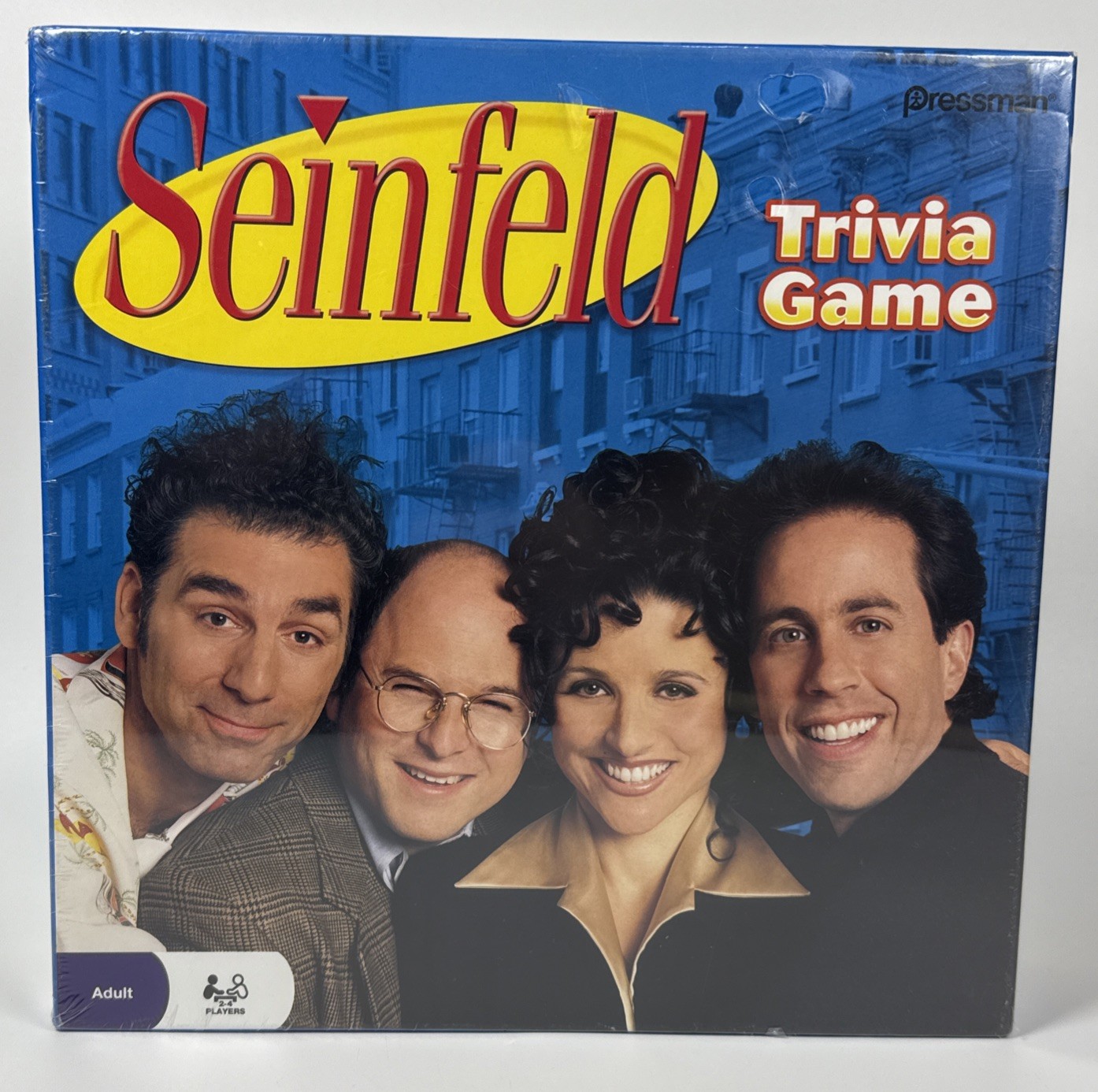 Seinfeld Trivia Game #5300 Pressman 2009 Adult 2-4 Player ~ New ~ Sealed