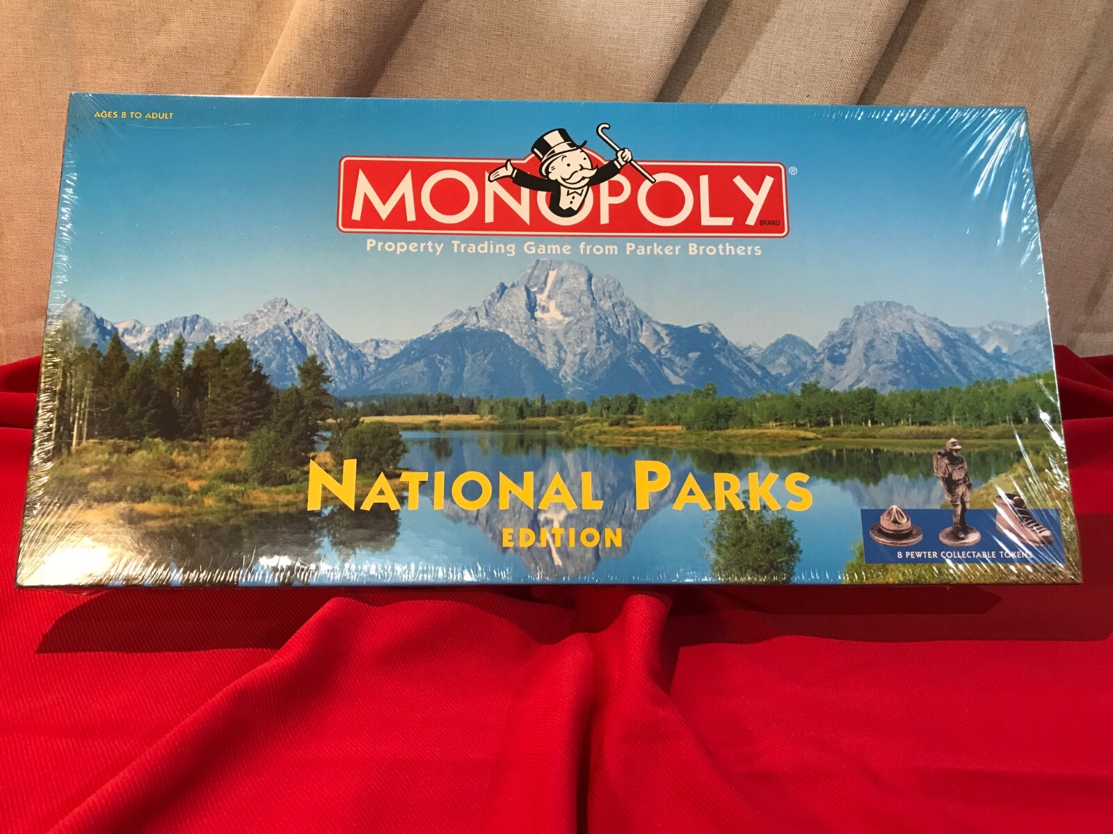 Monopoly “NATIONAL PARKS” Board Game 1998 Edition FACTORY SEALED! w/PEWTER!