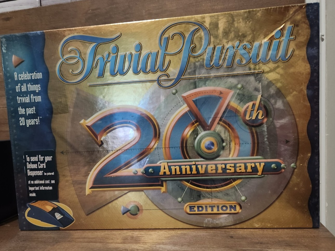 TRIVIAL PURSUIT 20th Anniversary Edition Family Board Trivia Game Sealed Hasbro