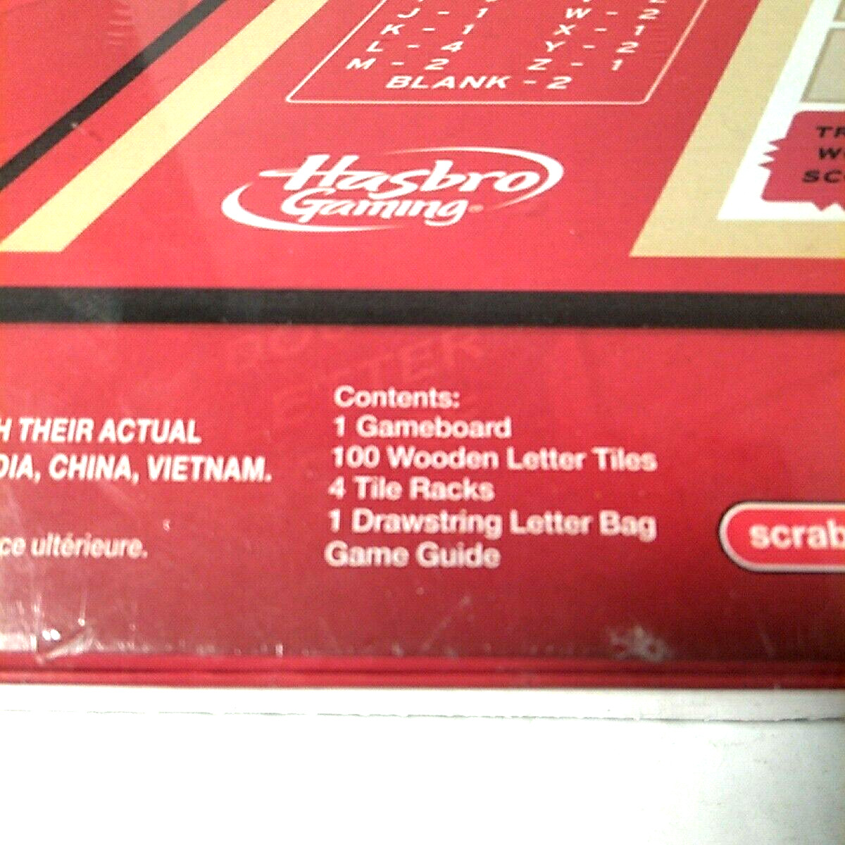 SCRABBLE Crossword Board Game Hasbro Gaming Factory Sealed NEW
