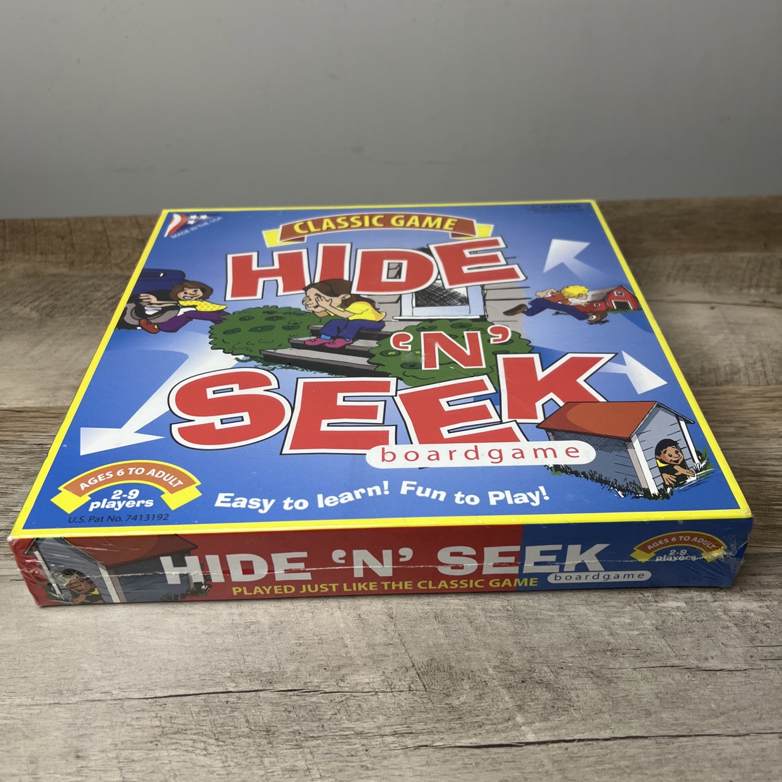Vintage Ideal Toy Co 1967 Hide N’ Seek Childrens Board Game Complete Original