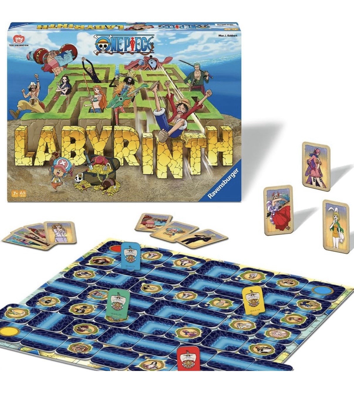 One Piece Clue + One Piece Labyrinth Board Game Bundle Complete Anime Edition