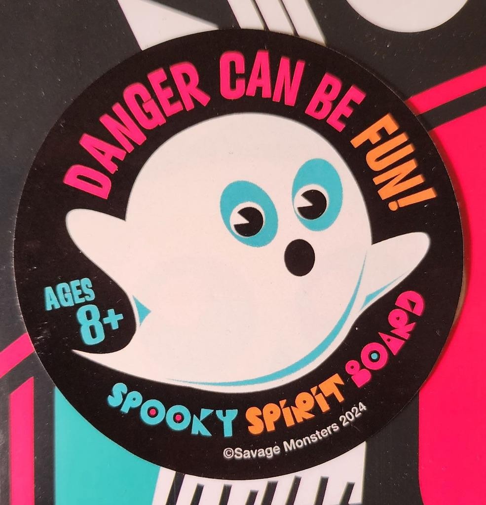 SPOOKY SPIRIT OUIJA BOARD GAME WOOD PLANCHETTE SUPERNATURAL GHOSTS GHOULS