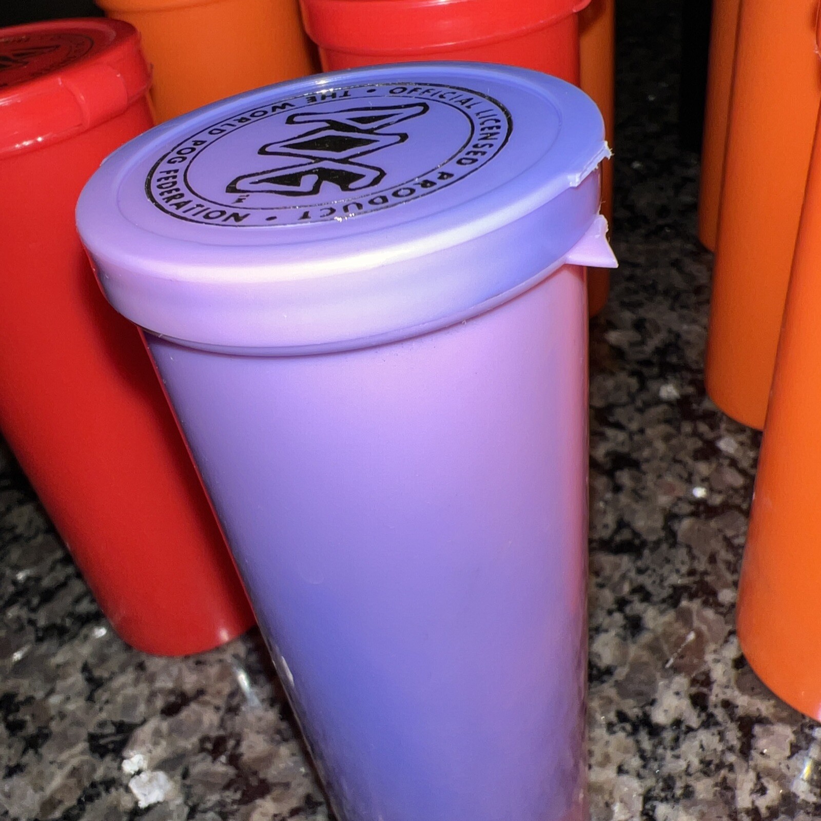 POG Officially Licensed Milkcap Container Never Used Large Size