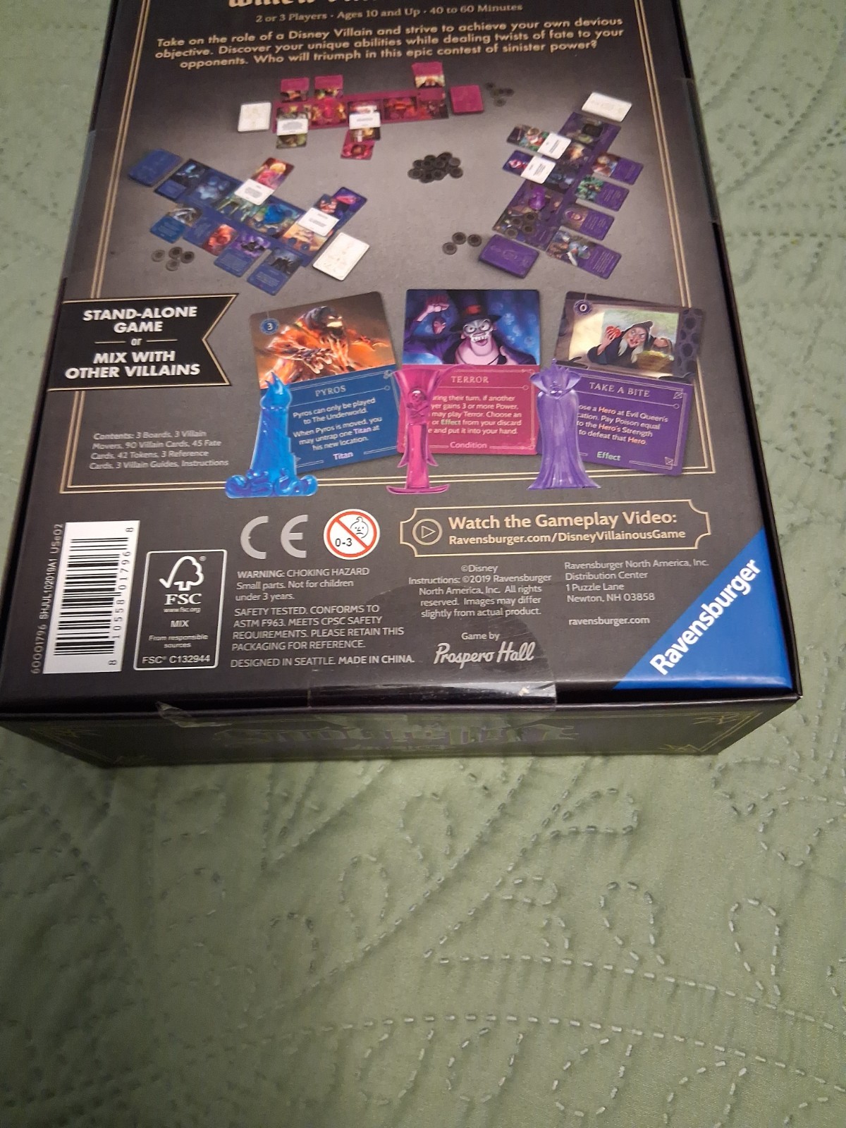 Disney Villainous “The Worst Takes All” & Wicked To The Core Board Games NEW –