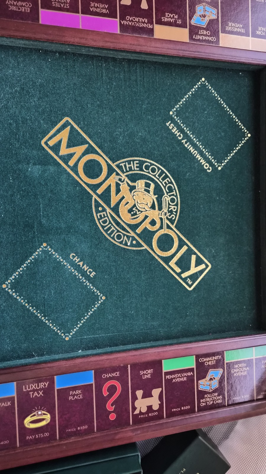 Monopoly Franklin Mint Collector’s Edition 1991 – Luxury Board Game Complete Set