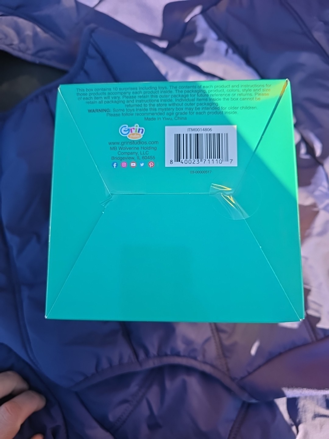 Grin Studios Mystery Box- 10 Wildlife Fun Surprises