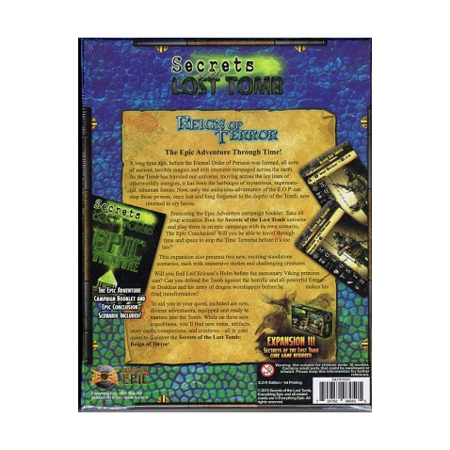 Everything Epic Boardgame Reign of Terror Box SW (New)