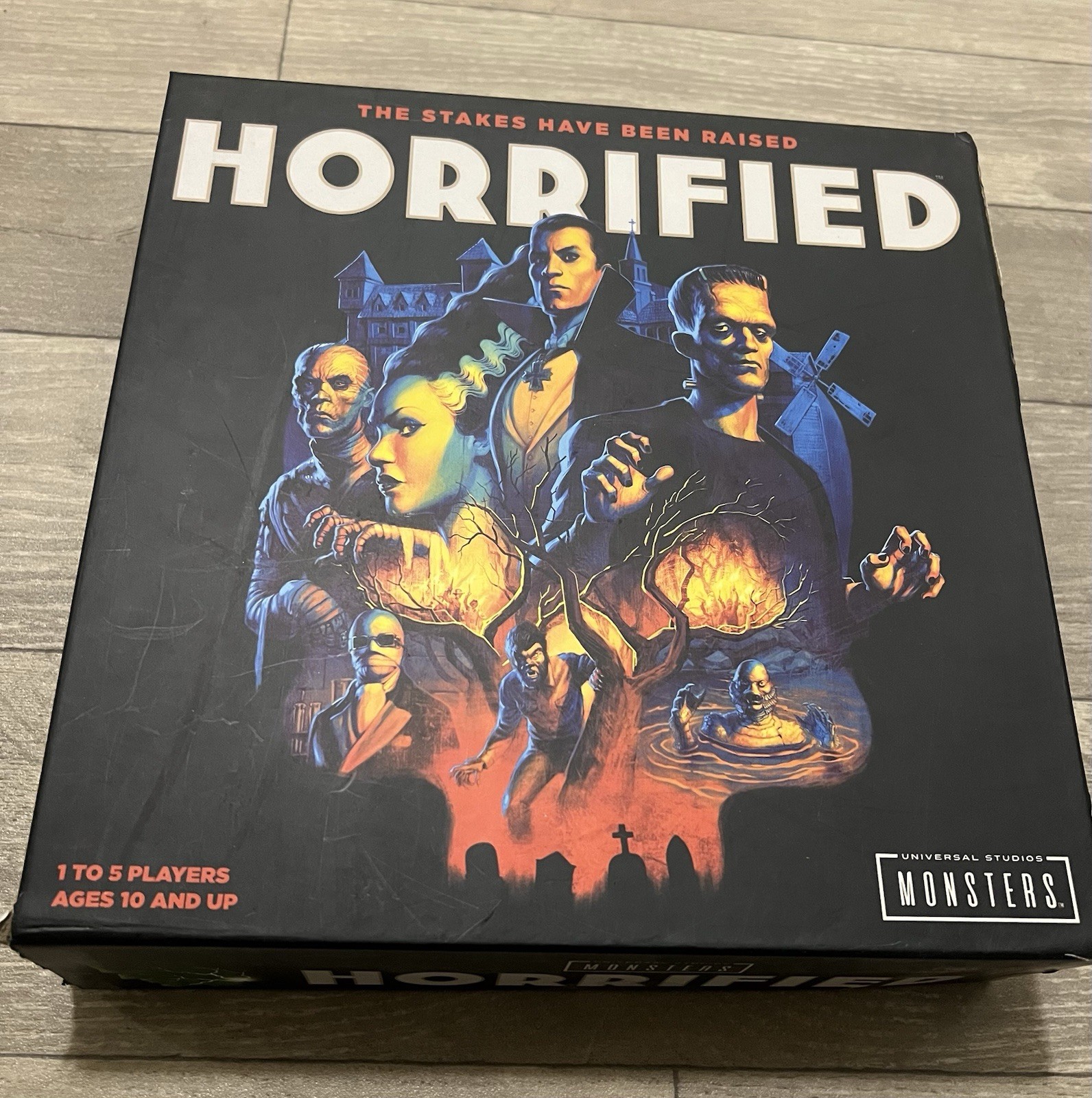 HORRIFIED board game Universal Studios monsters edition – Horror Movie