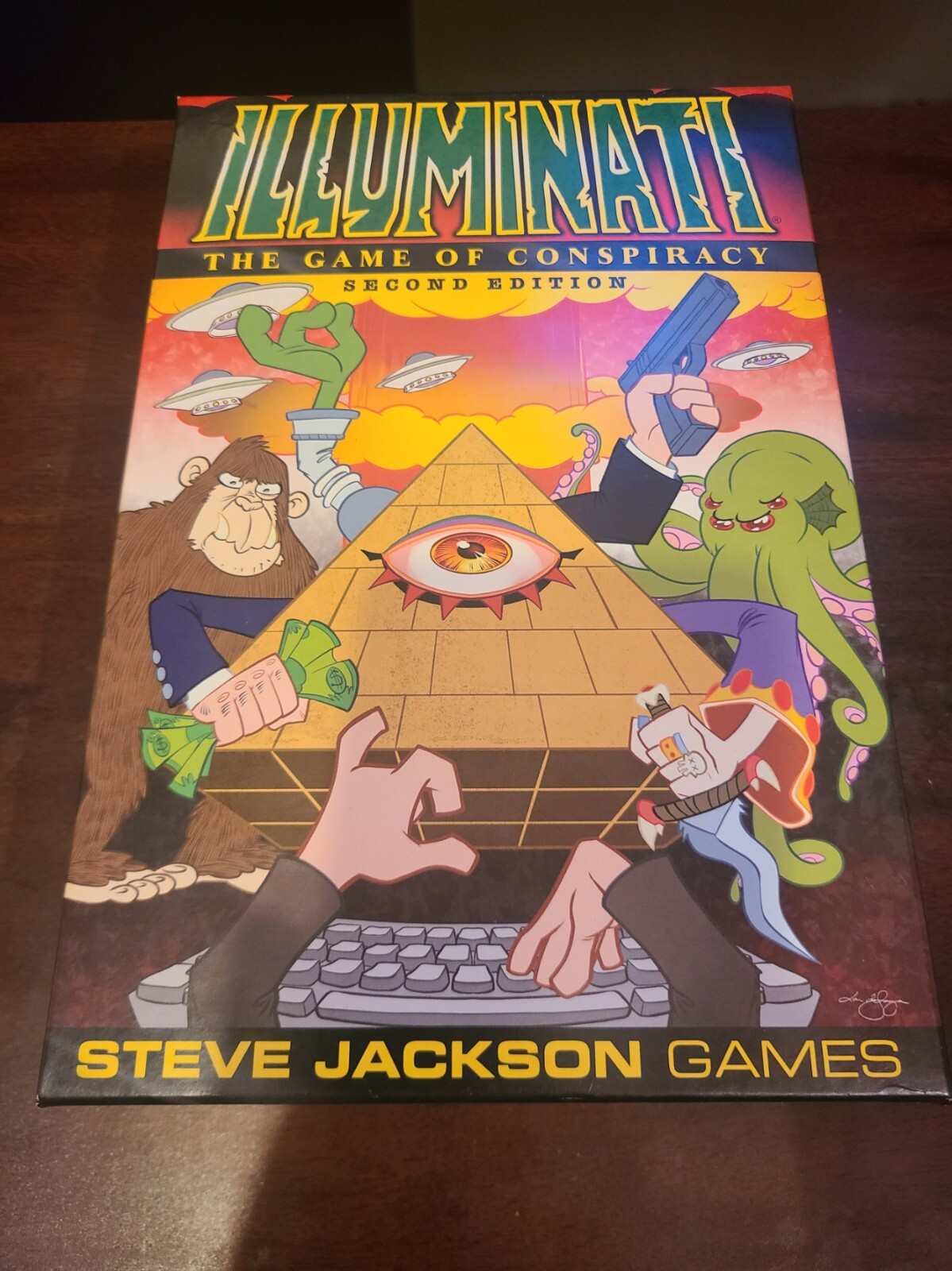 Illuminati: The Game of Conspiracy (2nd Edition) – Near Mint – Rare Collectible