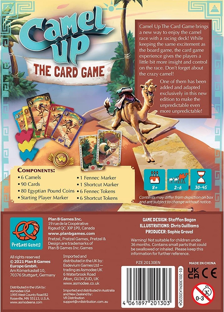 Pretzel Games: Camel Up – Card Game