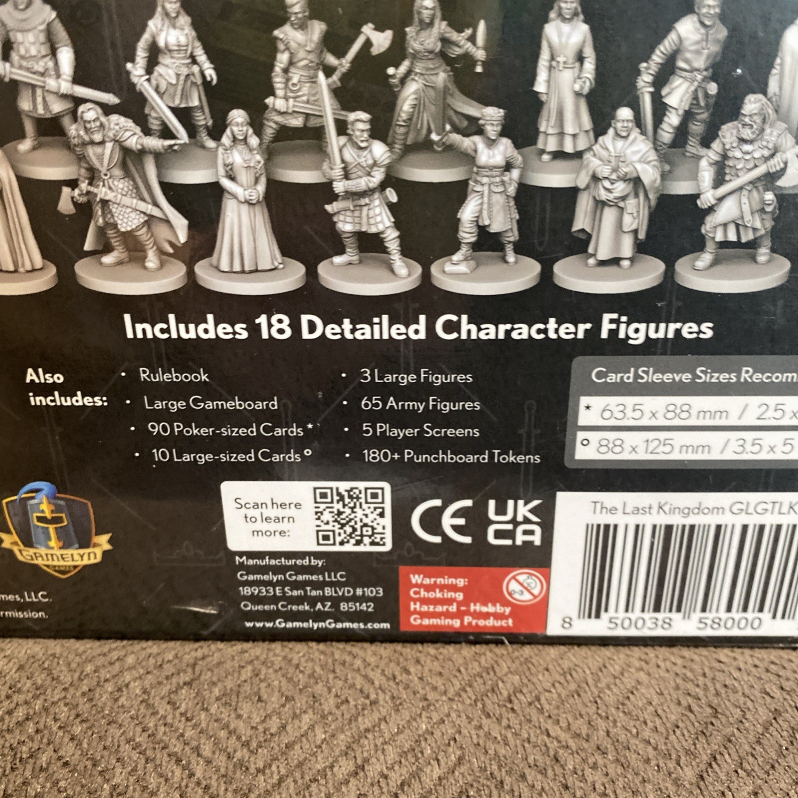 New Sealed The Last Kingdom Board Game By Gamelyn Games Strategy Netflix