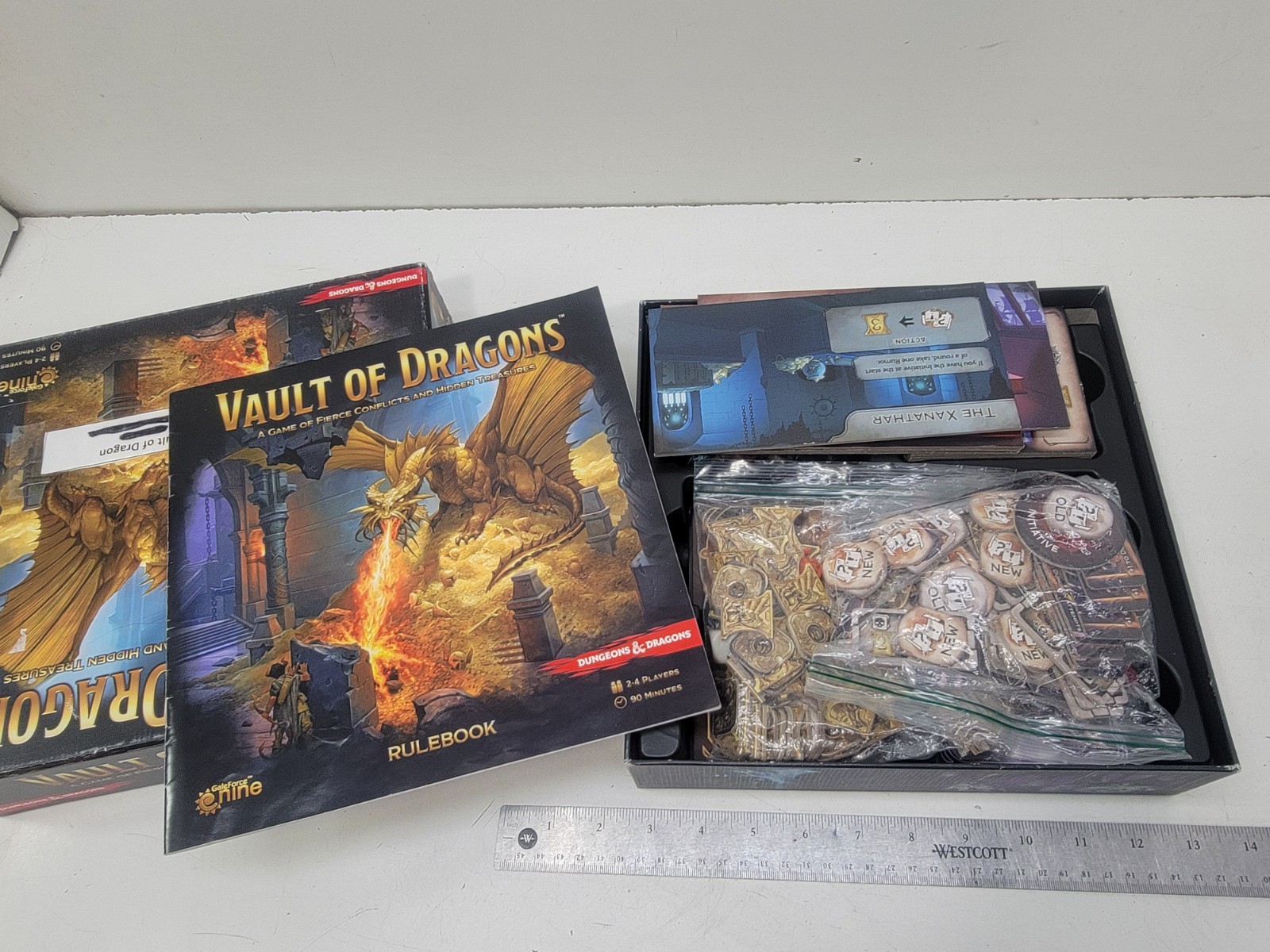 Vault Of Dragons Board Game Gale Force Nine D&D Dungeons & Dragons Waterdeep