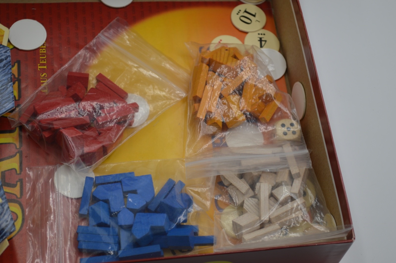 The Settlers of Catan by Klaus Teuber 1997 Mayfair Games #483 COMPLETE Vintage