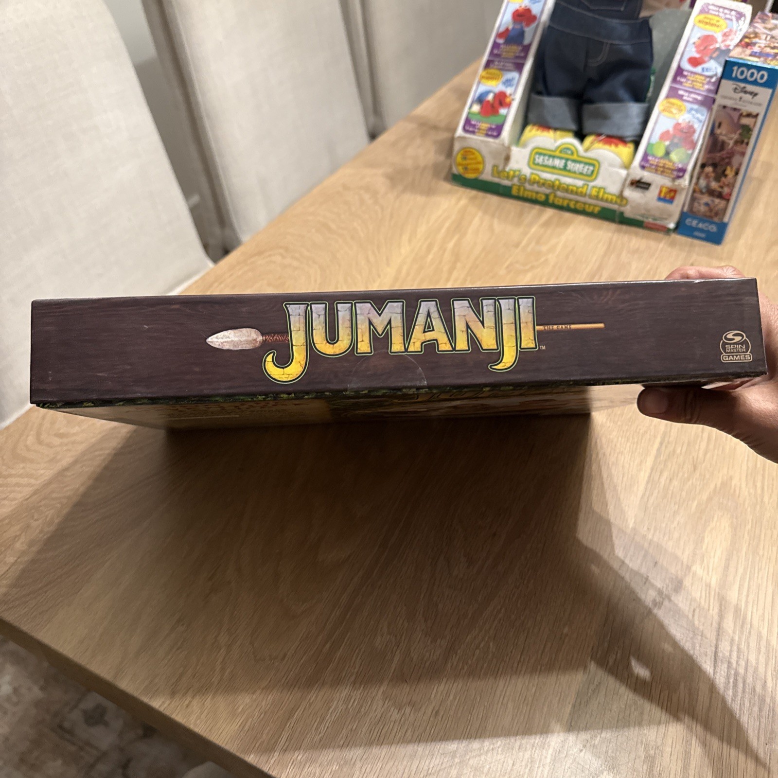 Jumanji The Game Classic Adventure Board Game Spin Master Games 2021. Sealed