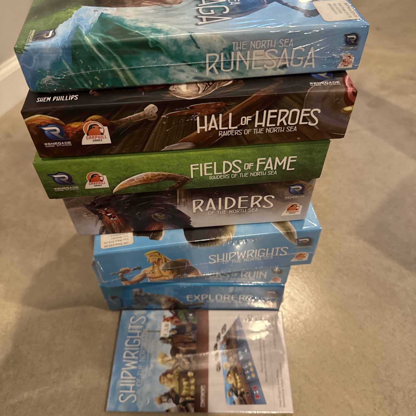 Explorers, Raiders, Shipwrights of the North Sea and expansions