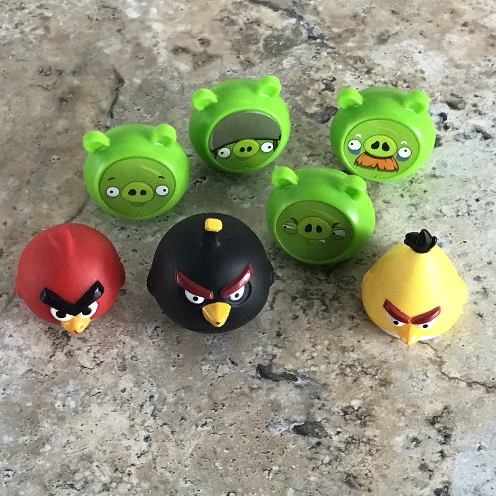 ANGRY BIRDS KNOCK ON WOOD REPLACEMENT PIECES – SET OF 7