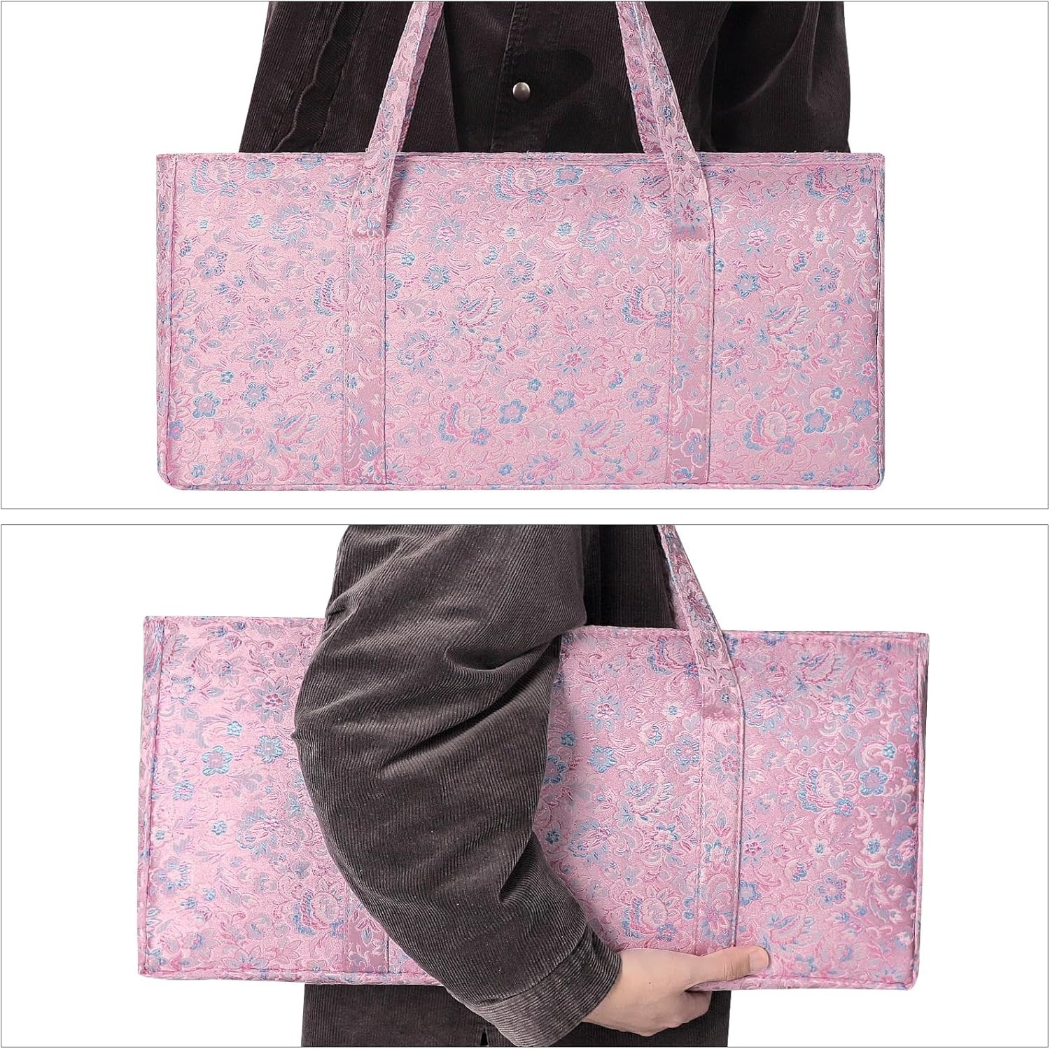 American Mahjong Game Set, 166 Pink Tiles, Pink Bag and Entire Accessories, 4 Al