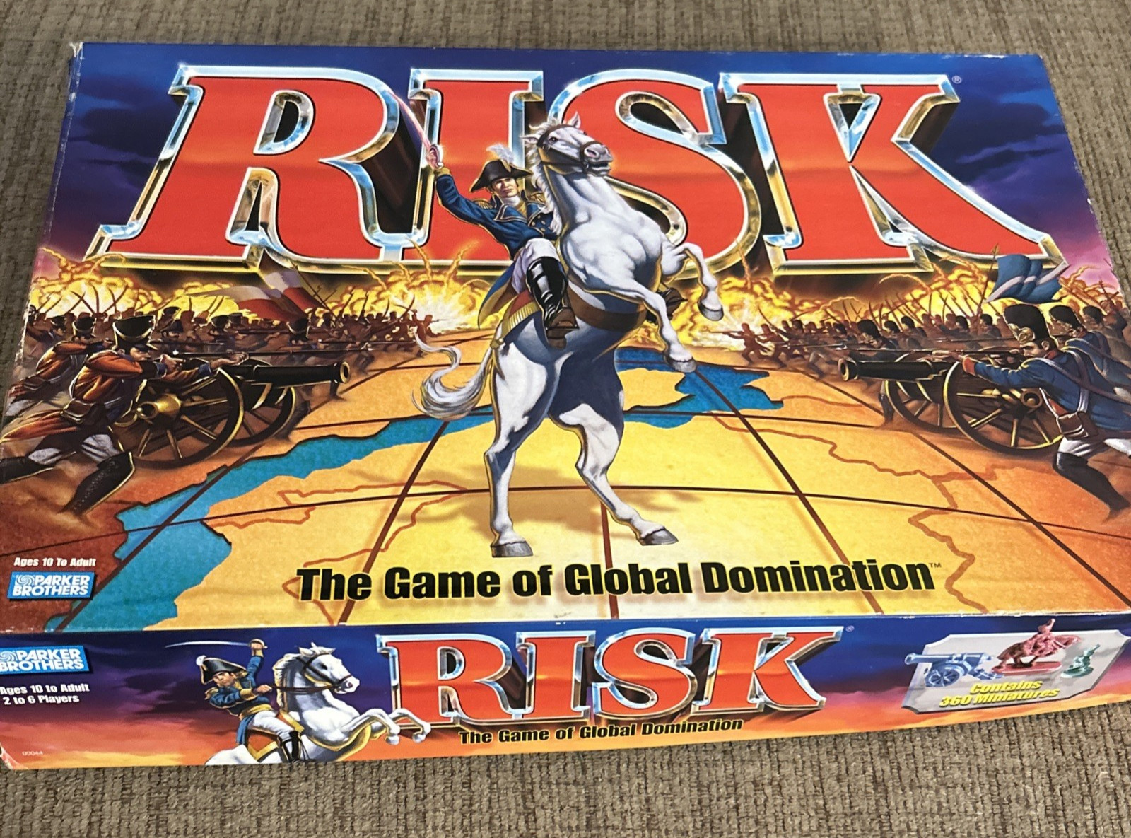 Risk The Game of Global Domination 1998 Parker Brothers Hasbro 100% Complete