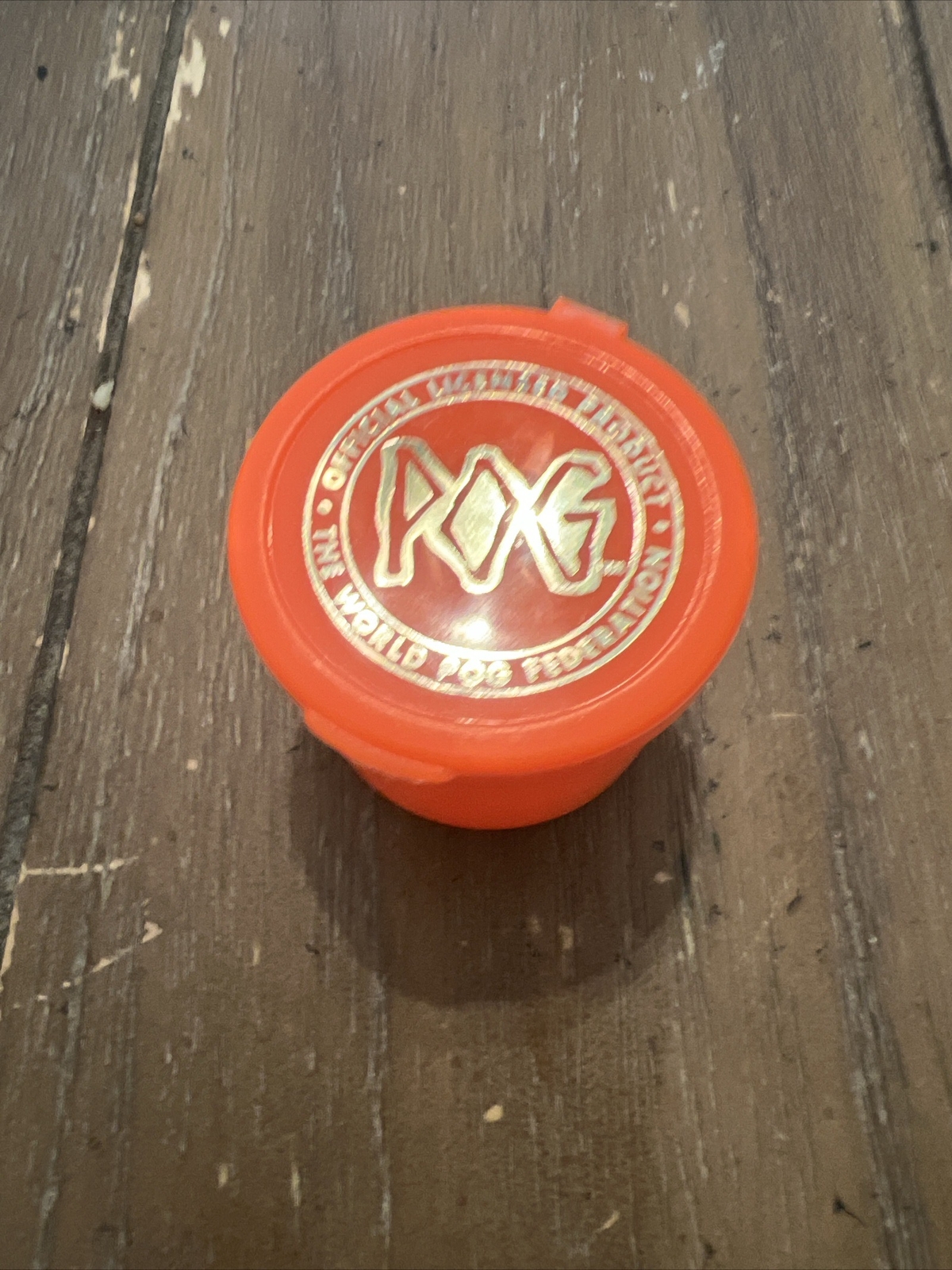 POG Officially Licensed Milkcap Container Never Used Small Size Various Colors