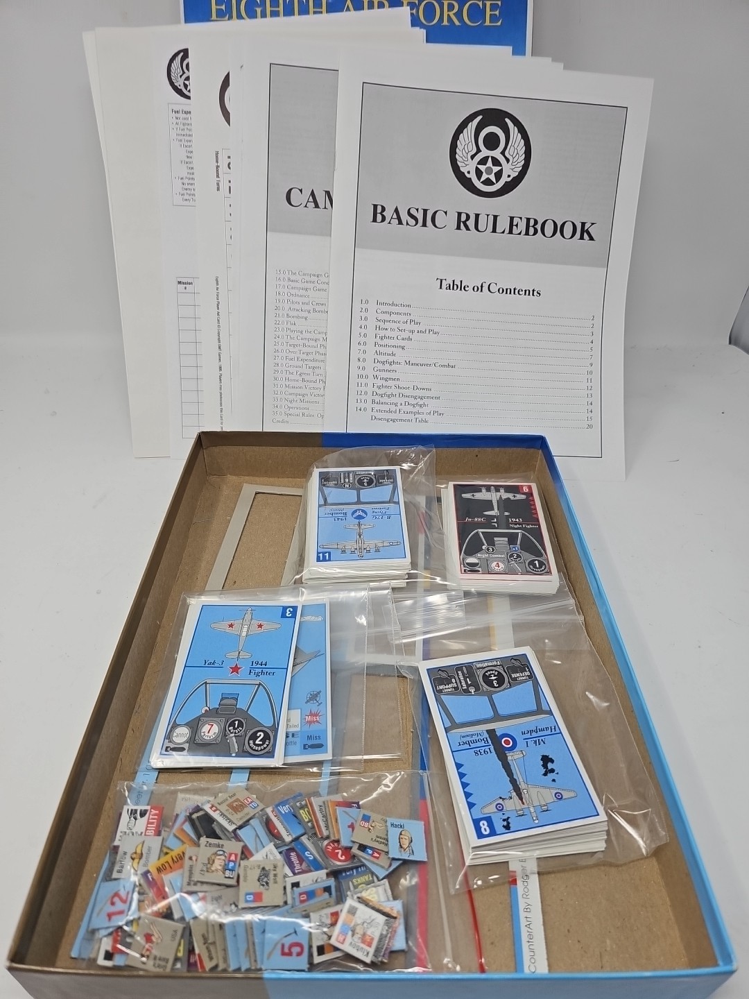 GMT Games Eighth Air Force Down in Flames Volume Two Complete