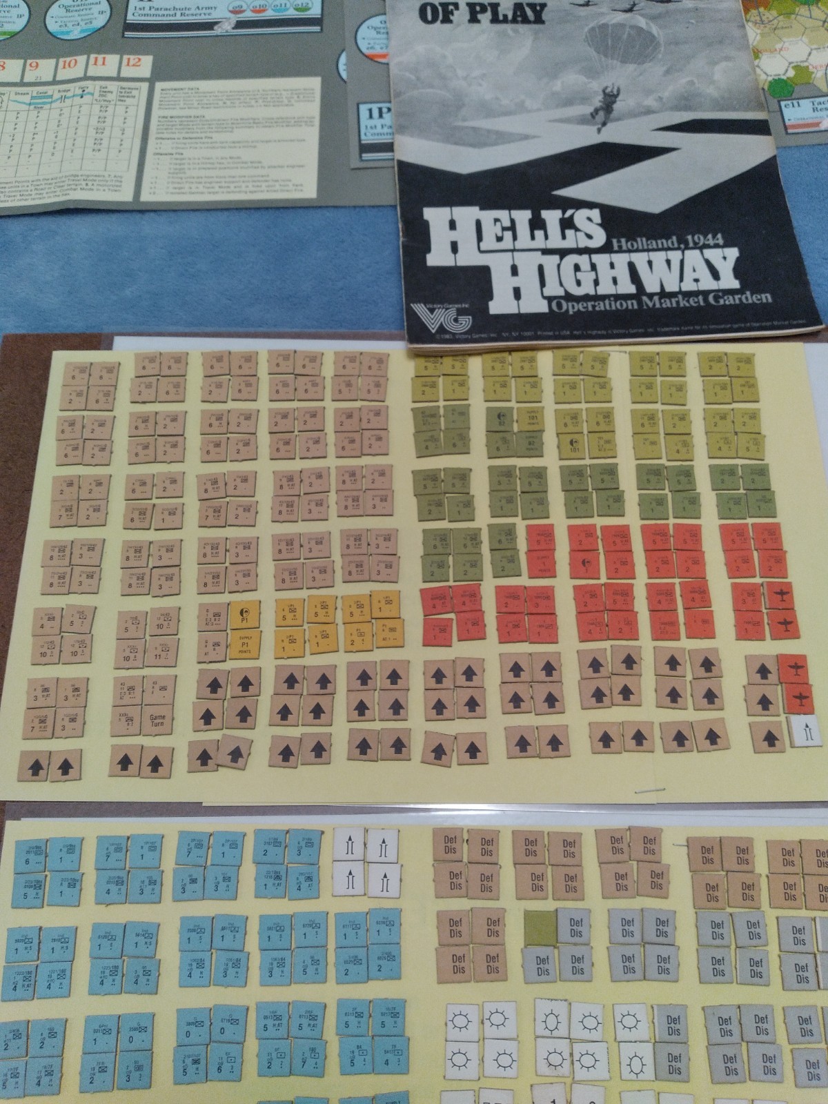 1983 Victory Games WW2 Hell’s Highway: Operation Market Garden, 1944, Complete
