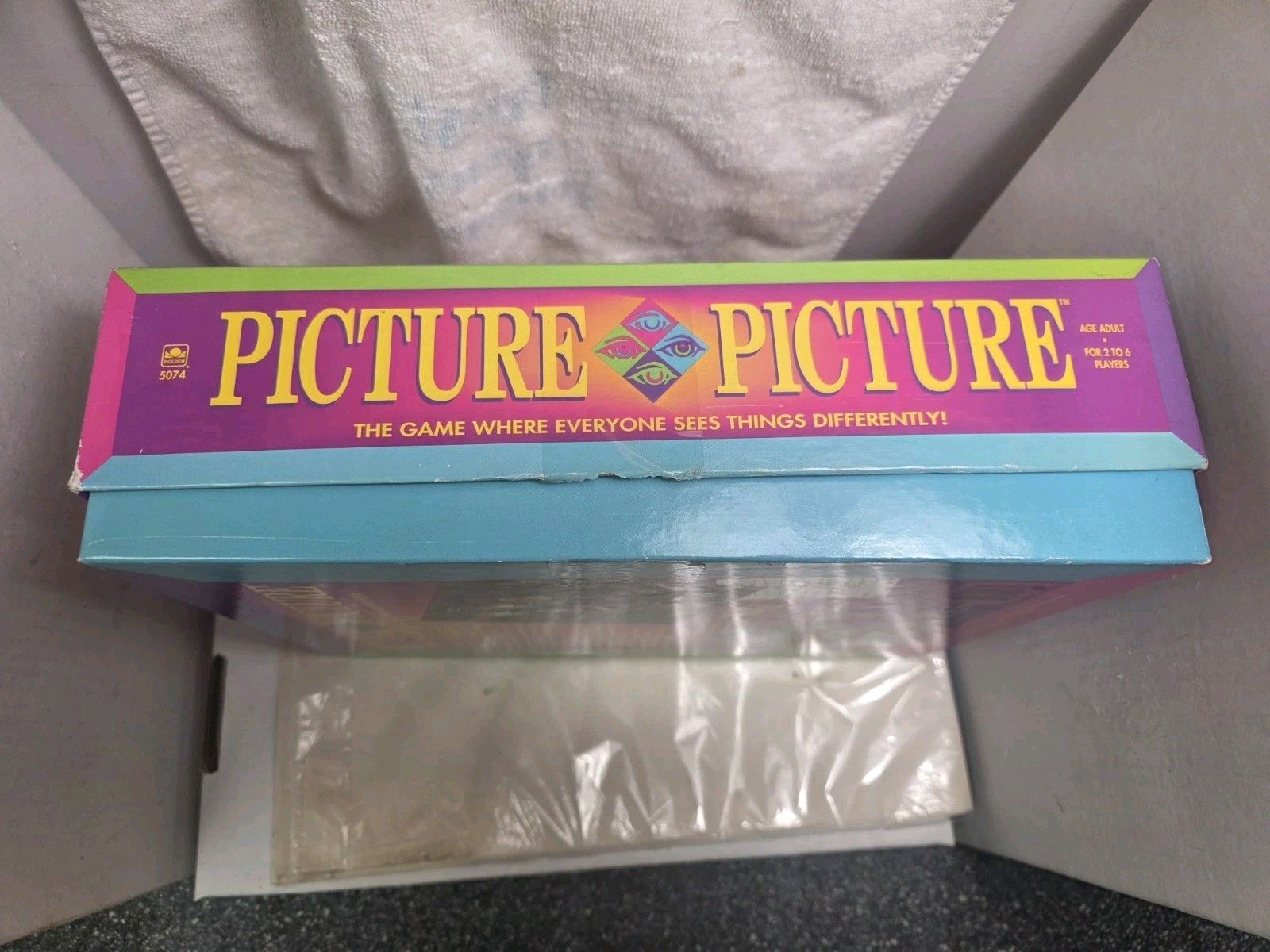 1992 Western Publishing/Golden”Picture Picture” Multi Player Board Game/Complete