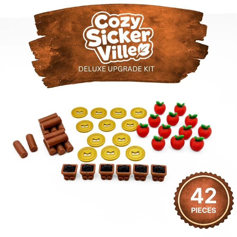 Cozy Stickerville Deluxe Resource Tokens