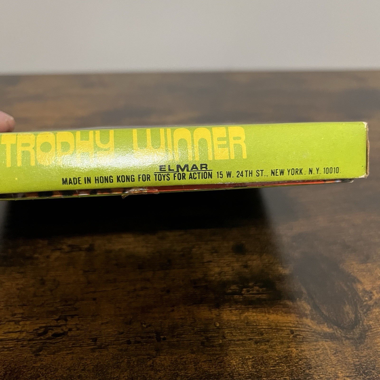 Vintage Elmar Trophy Winner Soccer Football Dice Game