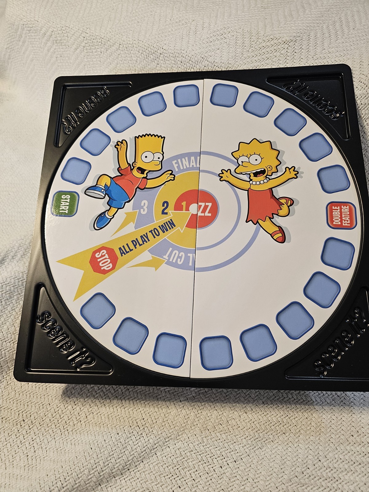 The SIMPSONS Scene IT ? Board Game DVD Game Edition OPEN BOX ,SEALED CONTENTS.