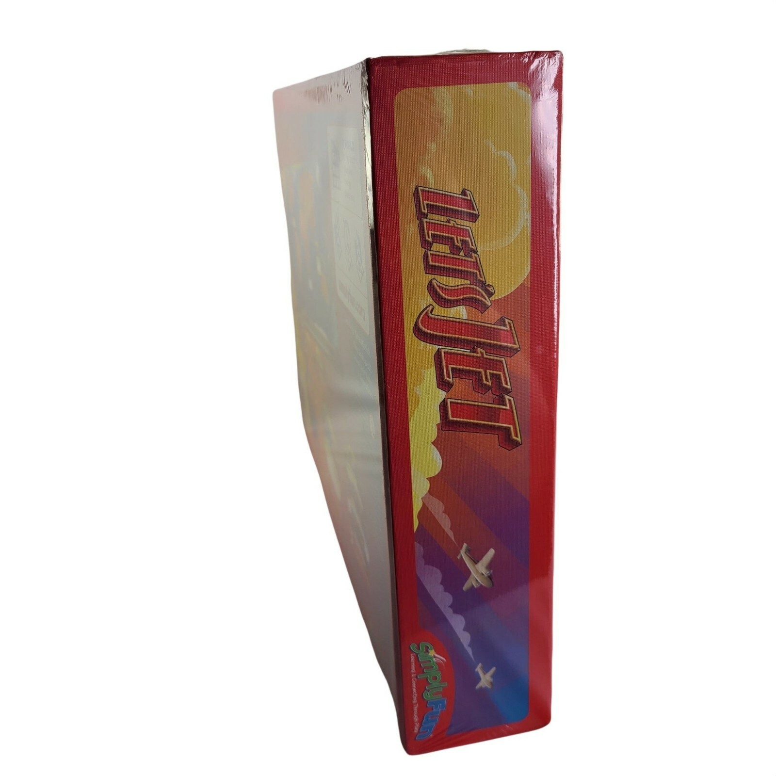 Lets Jet Geography Strategy World Facts Game Ages 8 and Up Simply Fun Sealed New