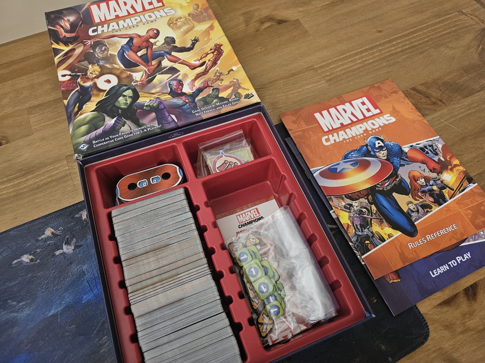 MARVEL Champions W/ 3 Extra Hero Packs And Kang Expansion – Male Offer!