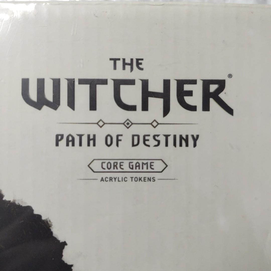 The Witcher Path of Destiny Core Game Acrylic Tokens New Sealed! FREE SHIPPING