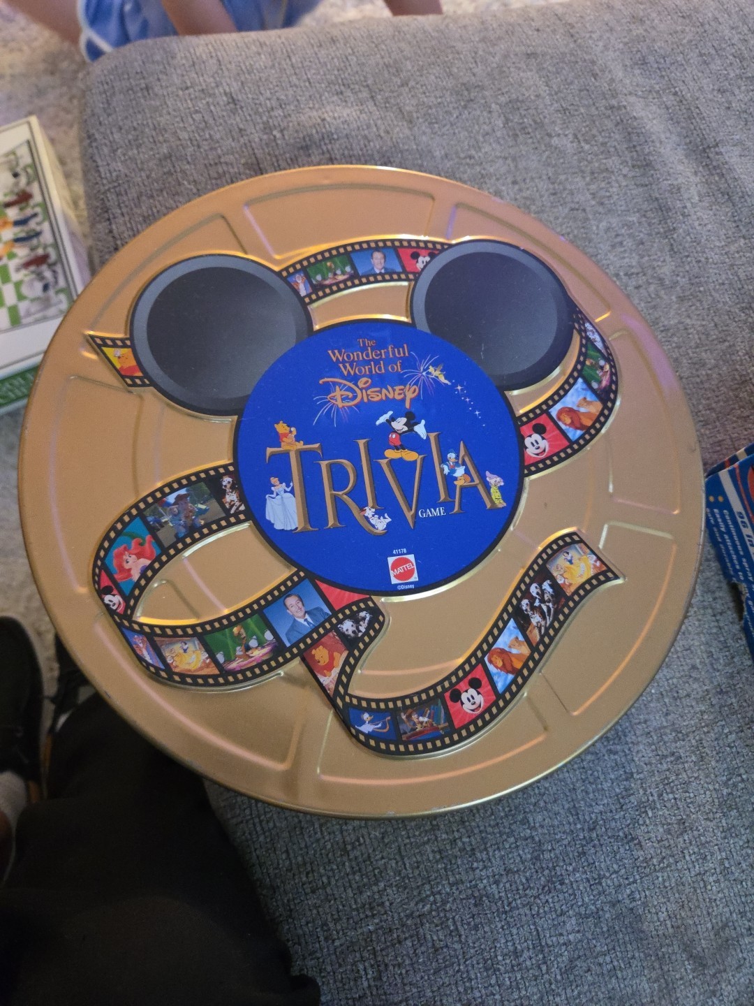 1997 The Wonderful World of Disney Trivia Game Mattel Great Condition Complete