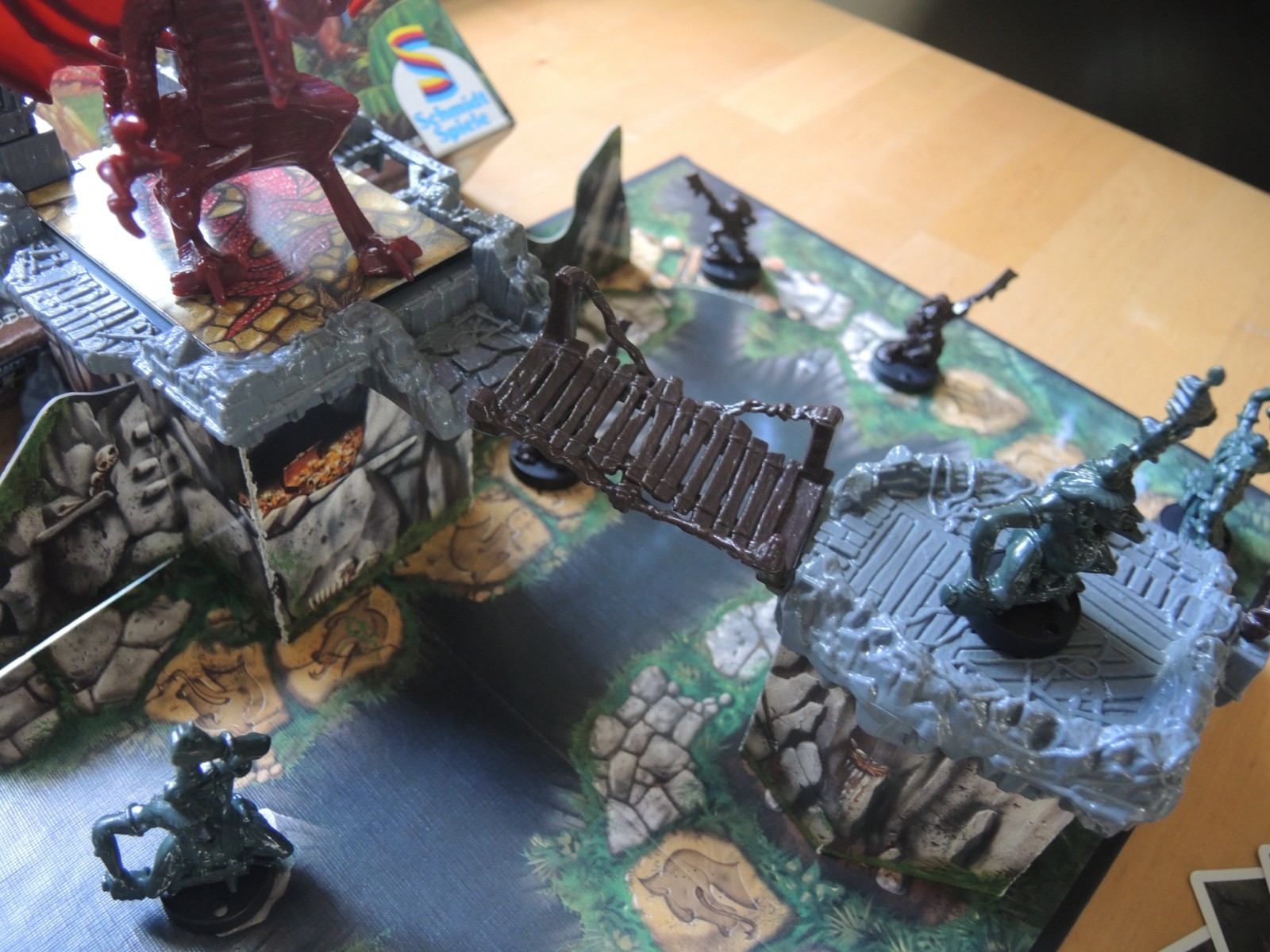 The Black Eye – Valley of the Dragon – Schmidtspiele 100% complete 1993 Unpainted