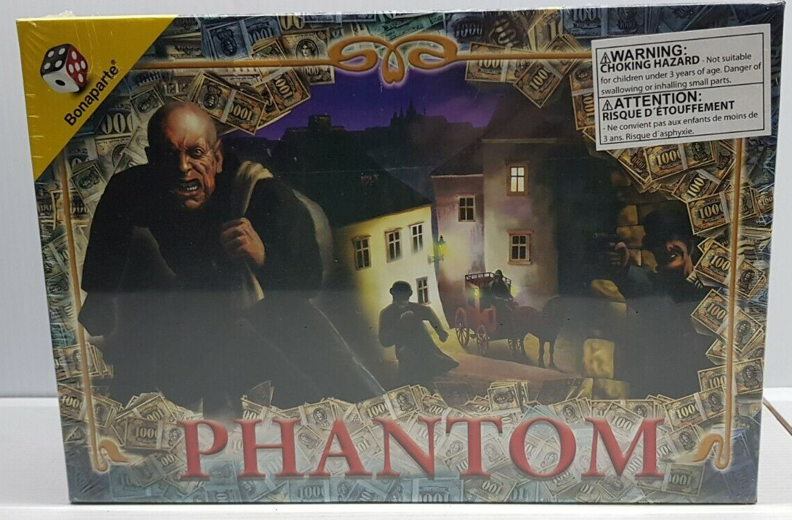 Phantom Board Game 2005 New and Sealed Bonaparte 6+ Czech Republic Strategy