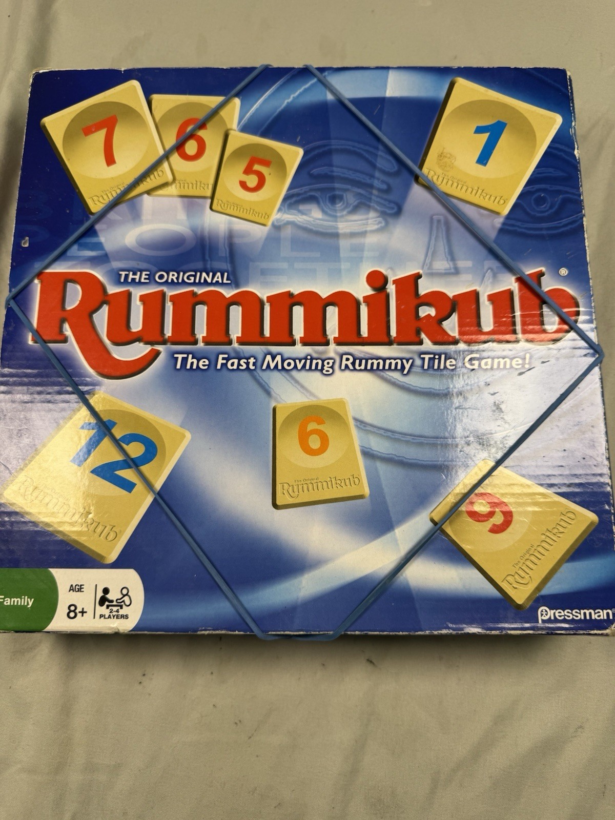 Pressman The Original Rummikub Fast Moving Rummy Tile Game Complete Ages 8+