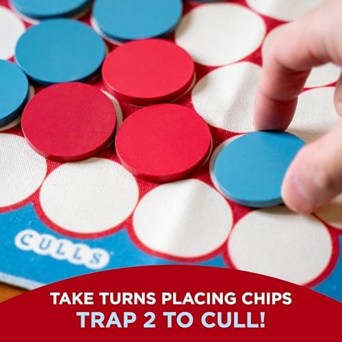 CULLS, an Abstract Strategy Board Game, Smarter Than Checkers and More Fun