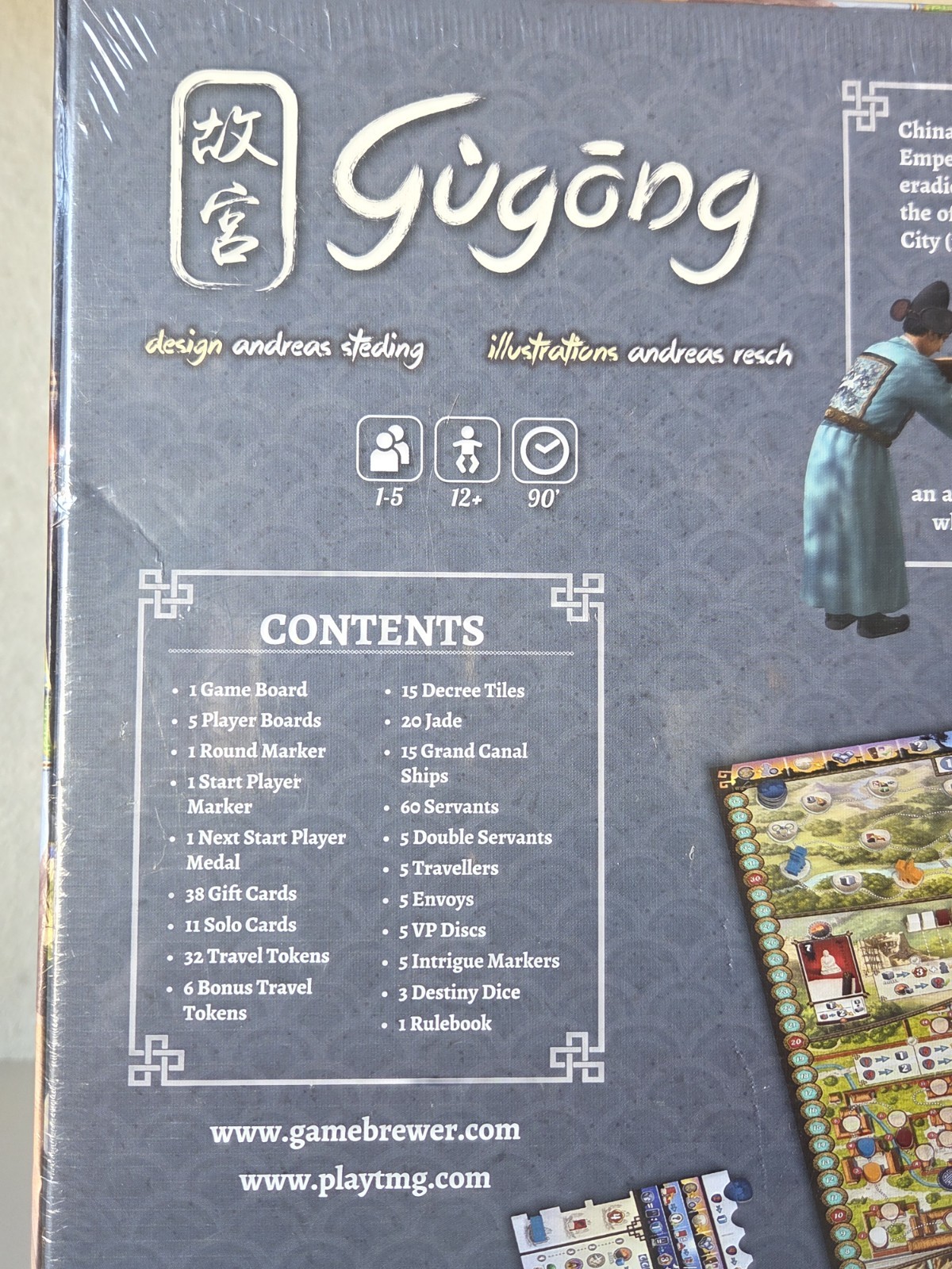 Gugong Board Game – TMG – New & Sealed TTT2030