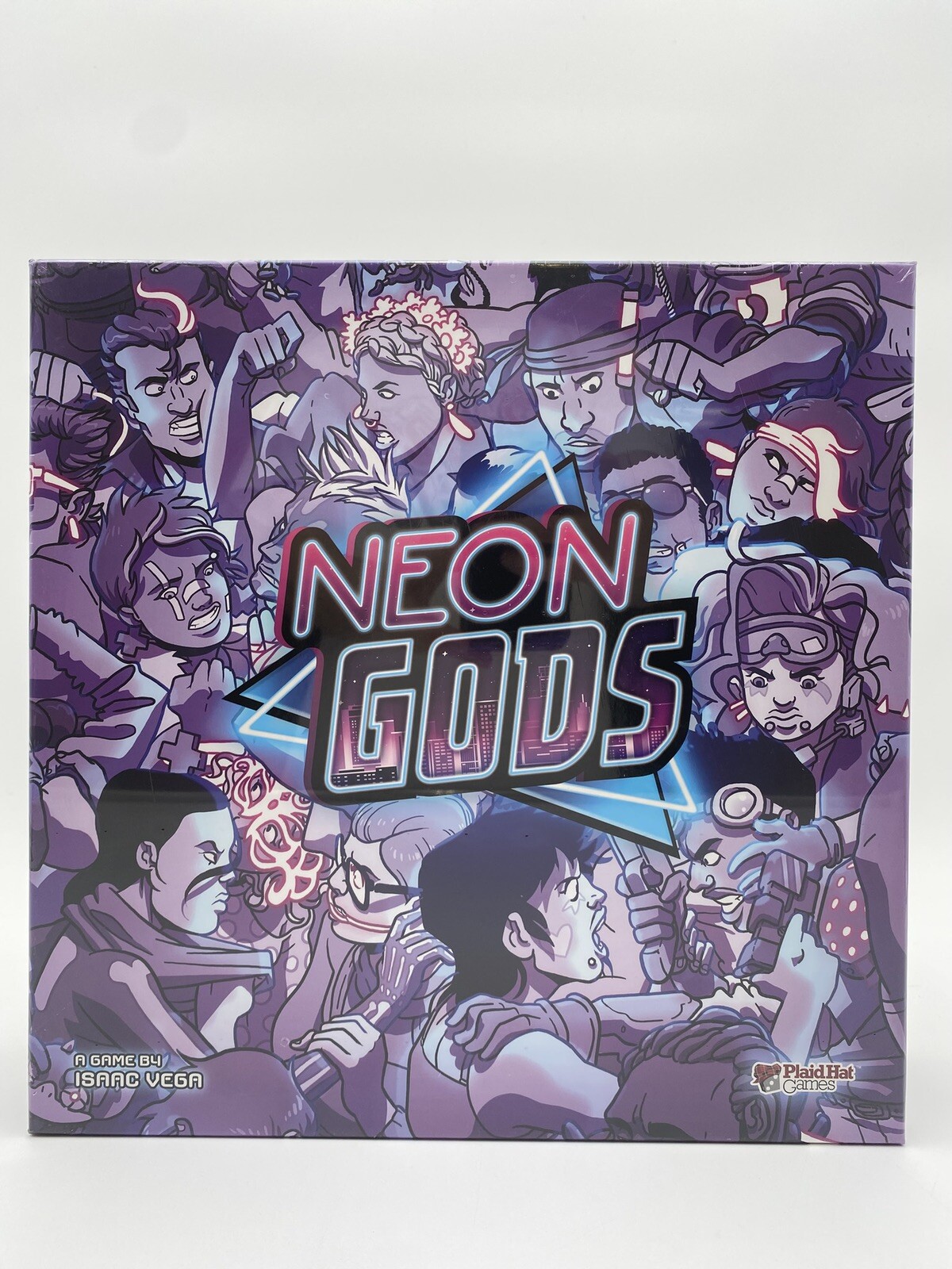 Neon Gods Plaid Hat Games Brand New
