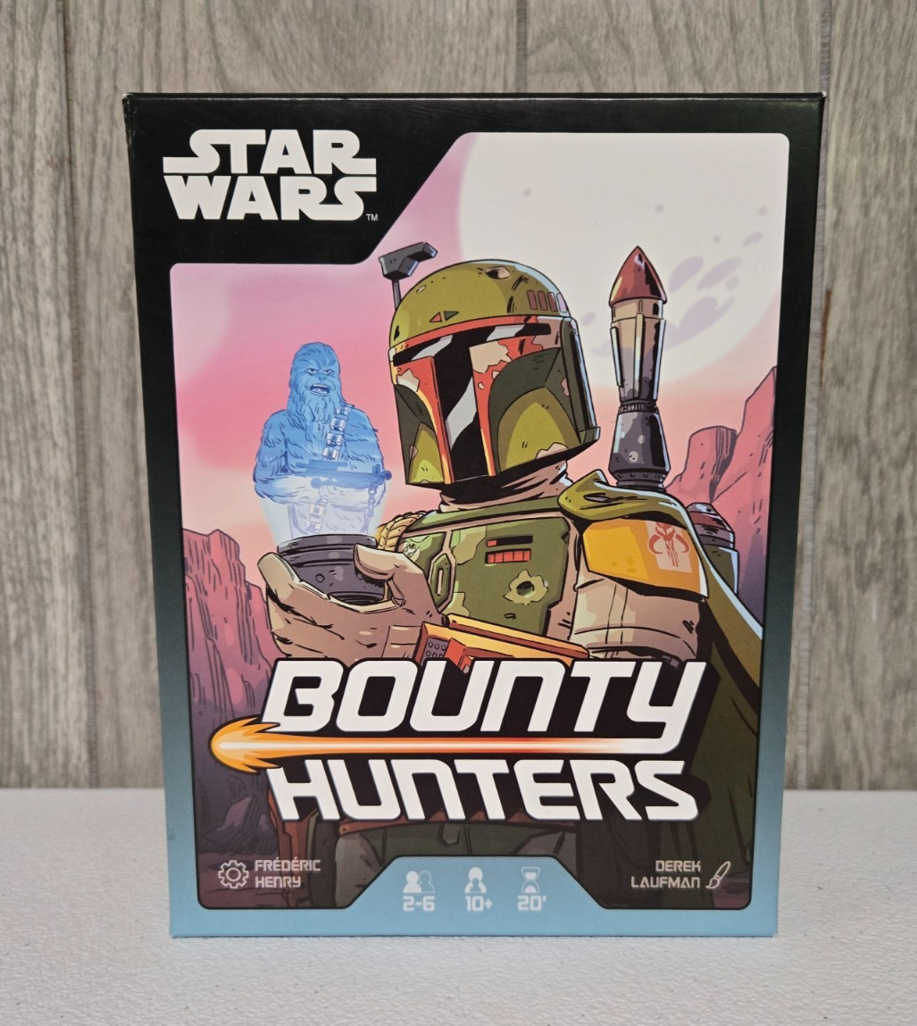 Star Wars Bounty Hunters Drafting Strategy Card Game 2-6 Players Ages 10+ NEW