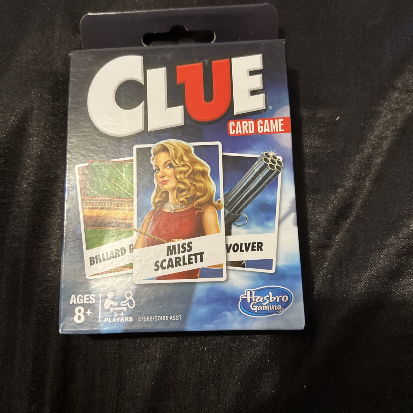 Hasbro Gaming CLUE Card Game Ages 8+ Up to 4 Players – Brand New