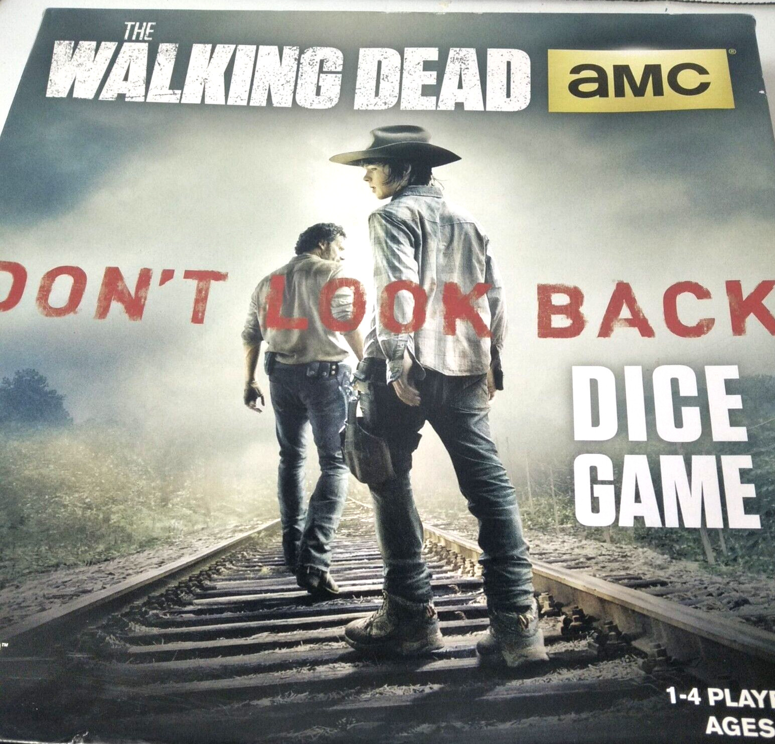 AMC The Walking Dead Don’t Look Back Dice Board Game 2014 Cryptozoic COMPLETE