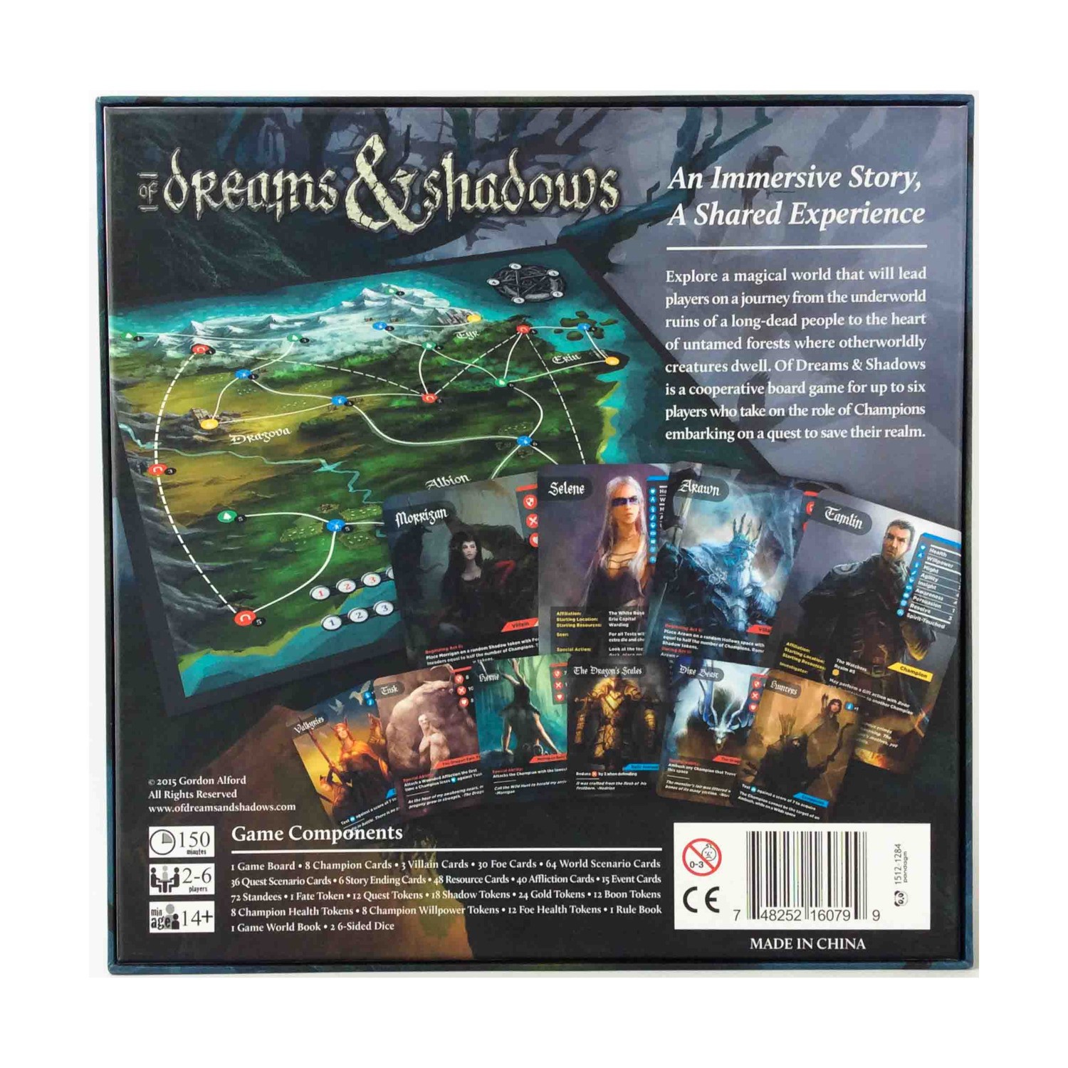 Greenbrier Boardgame Of Dreams & Shadows (1st Ed) Box EX/NM