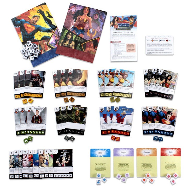 Superman Wonder Woman Dice Masters 2-Player Starter Set Wizkids/Neca New in Box