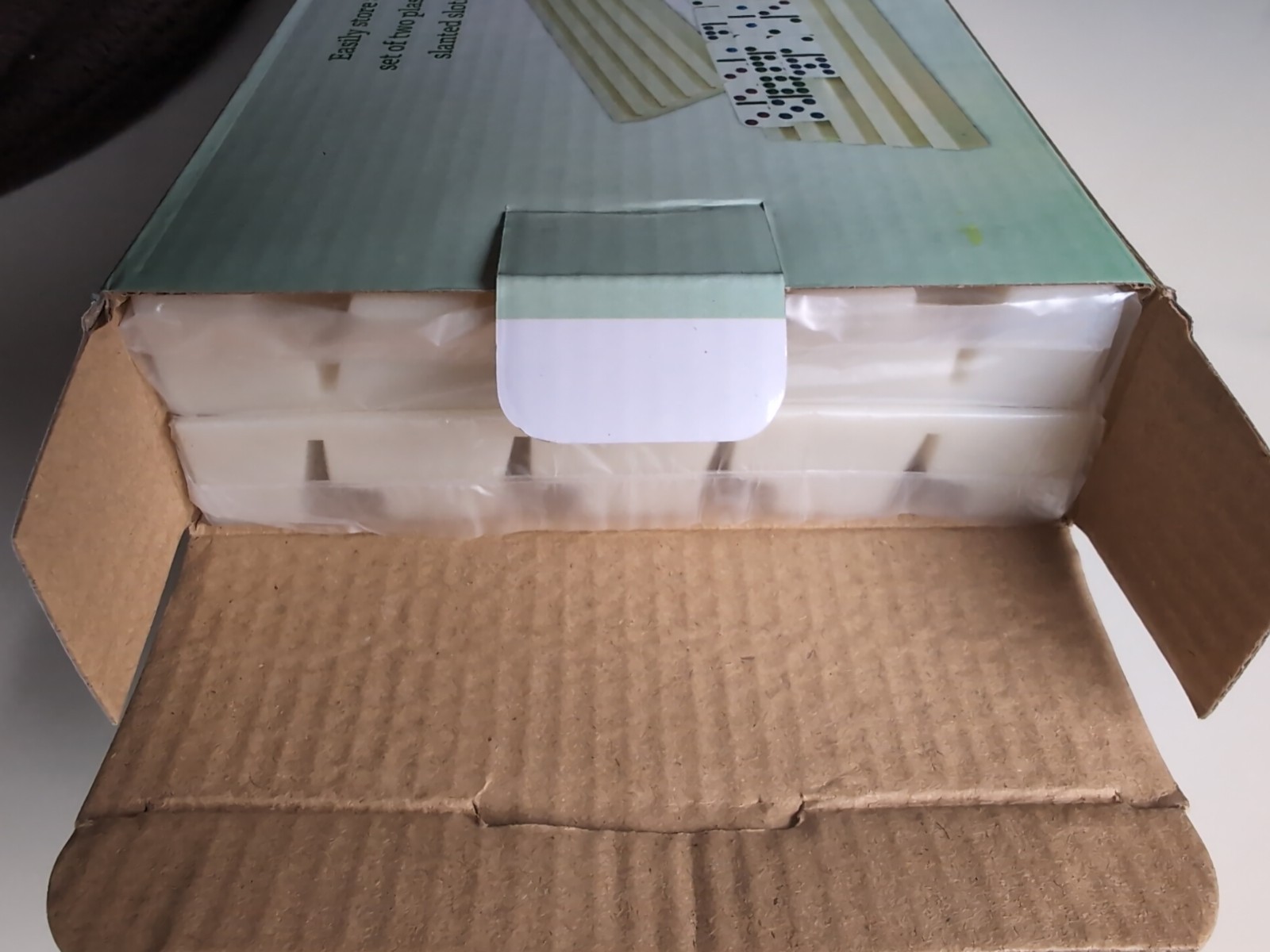 NEW Set of Two 12″ Plastic Domino Trays Holders by brybelly Holds up to 44