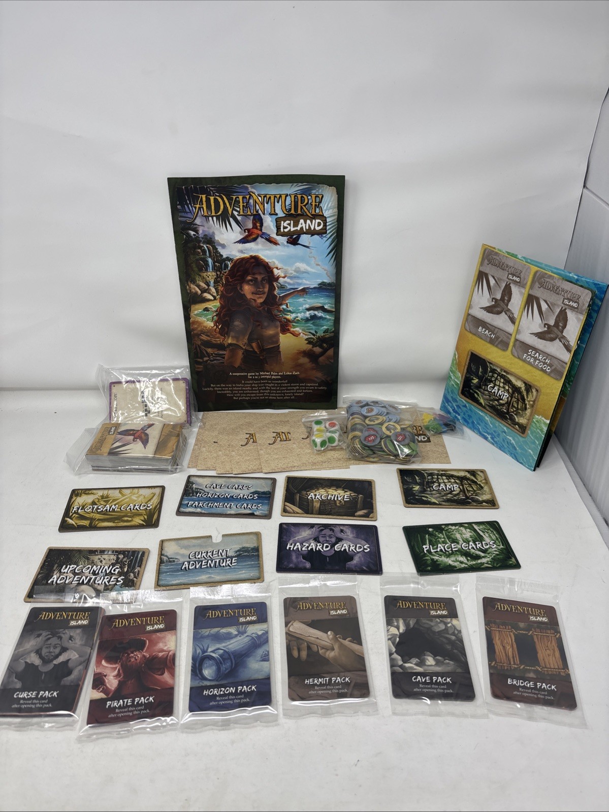 Adventure Island Board Game Pegasus Spiele Opened Unused Damage To Box