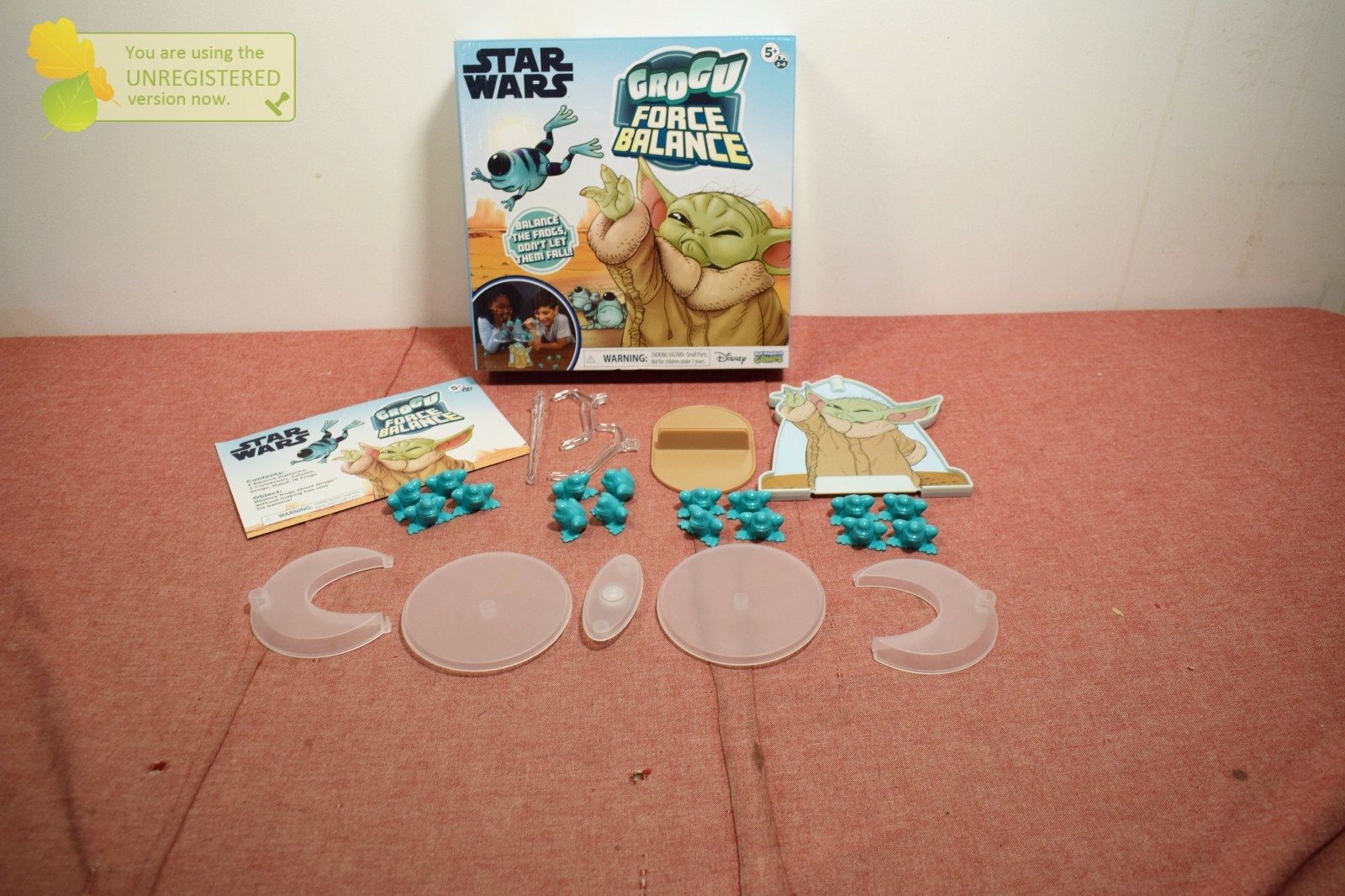 Grogu Force Balance Star Wars Mandolorian Board Game